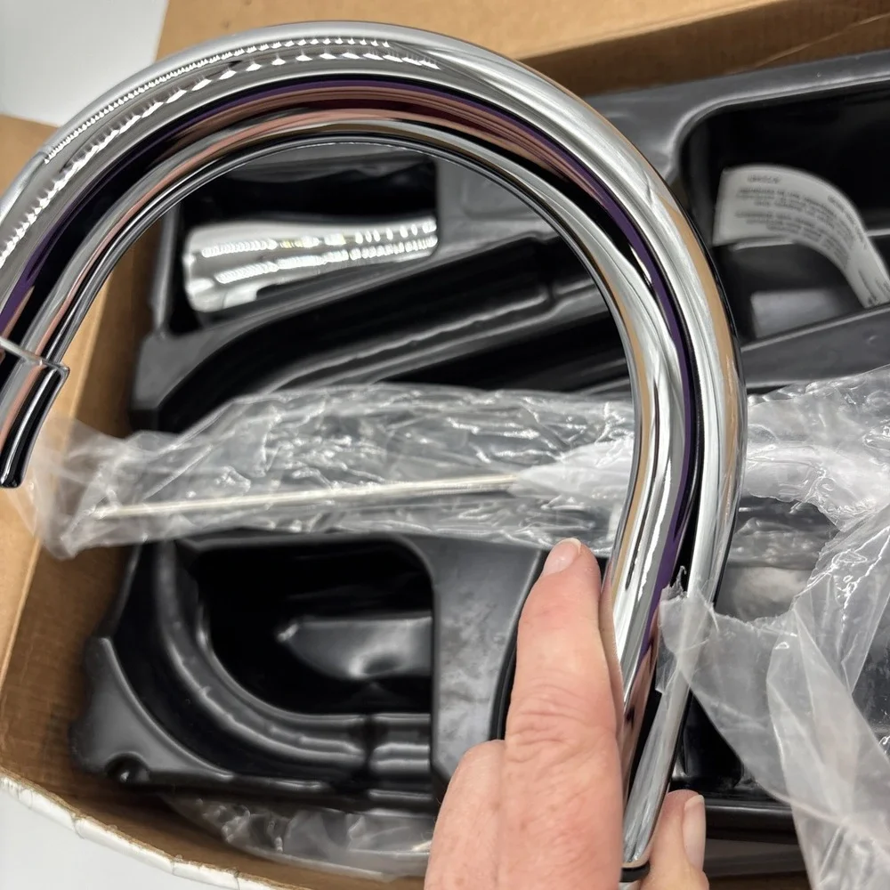 MOEN Essie 84716  High-Arc Widespread Chrome Bathroom Faucet